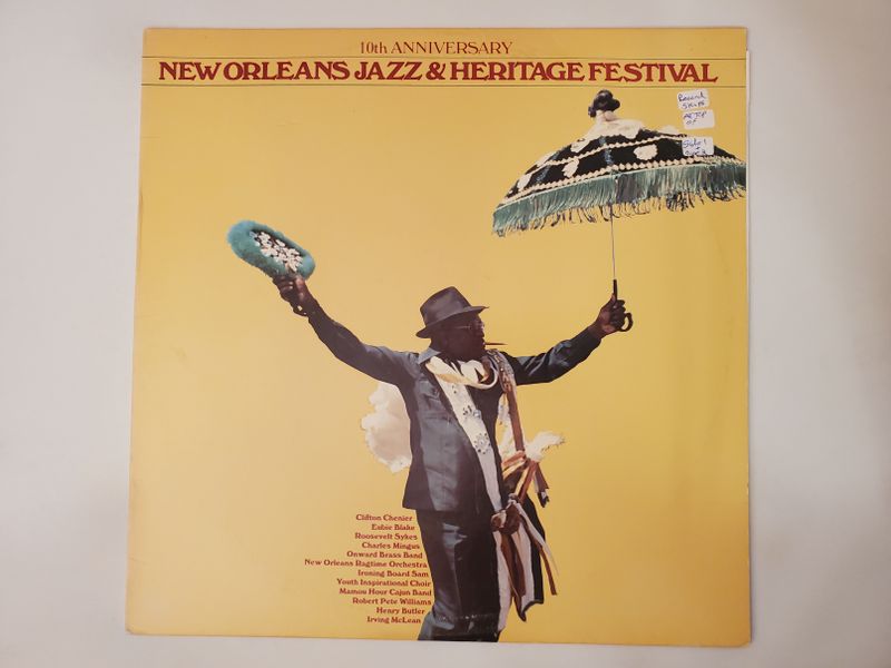 Various Artists New Orleans Jazz & Heritage Festival 10th Anniversary vinyl record